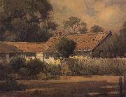 unknow artist An Old Farmhouse oil painting picture wholesale